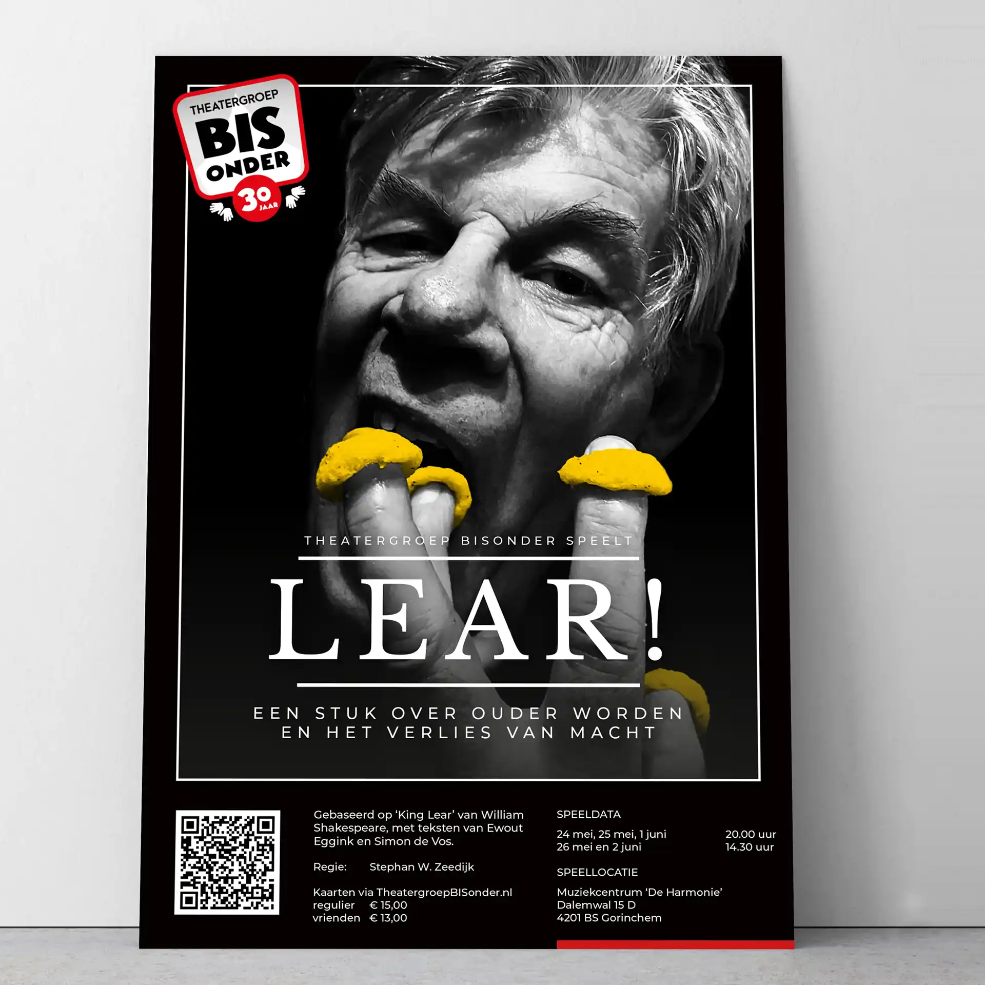 WIJZIJNPAUL | Theatergroep BISonder - vormgeving drukwerk