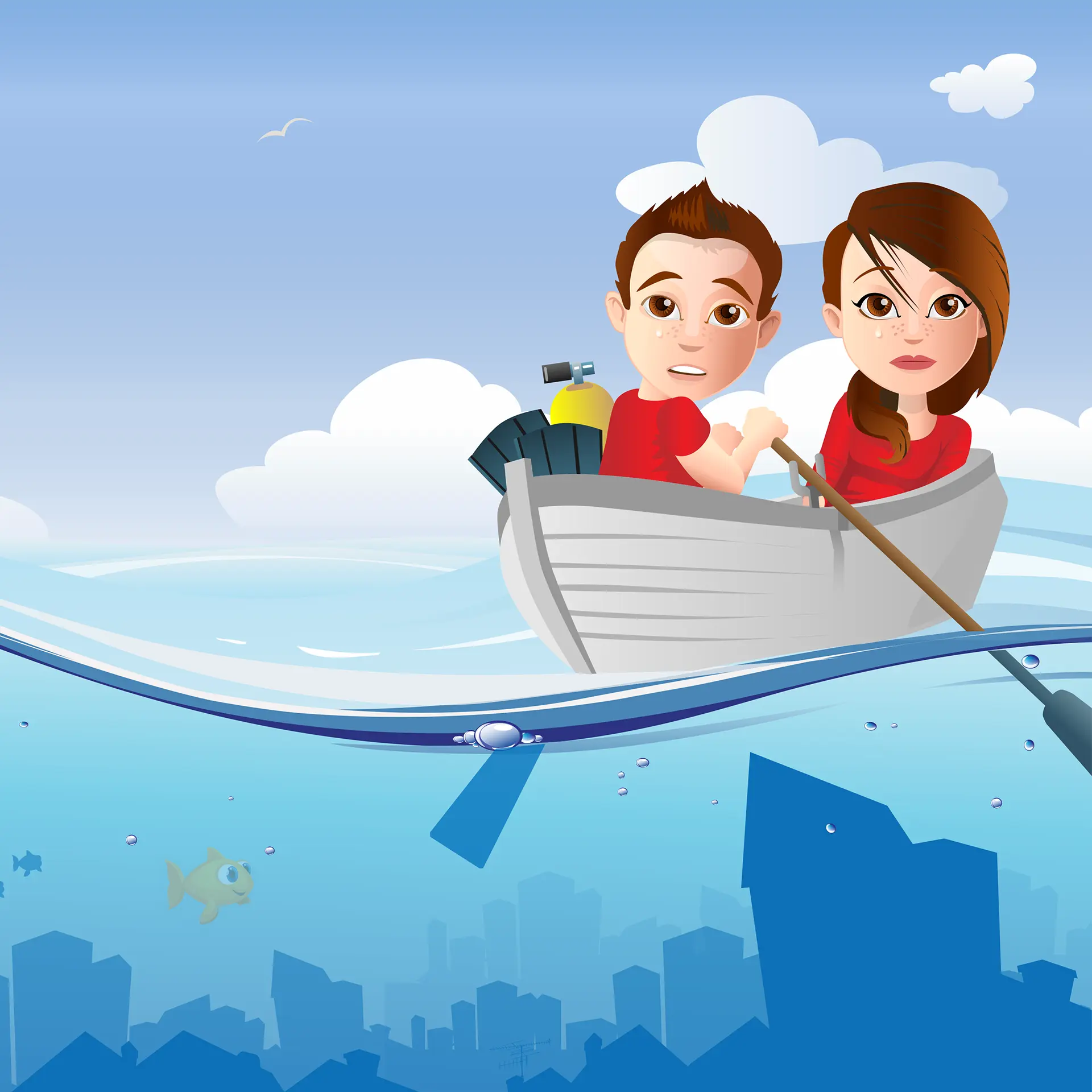 WIJZIJNPAUL | Illustraties | water Game